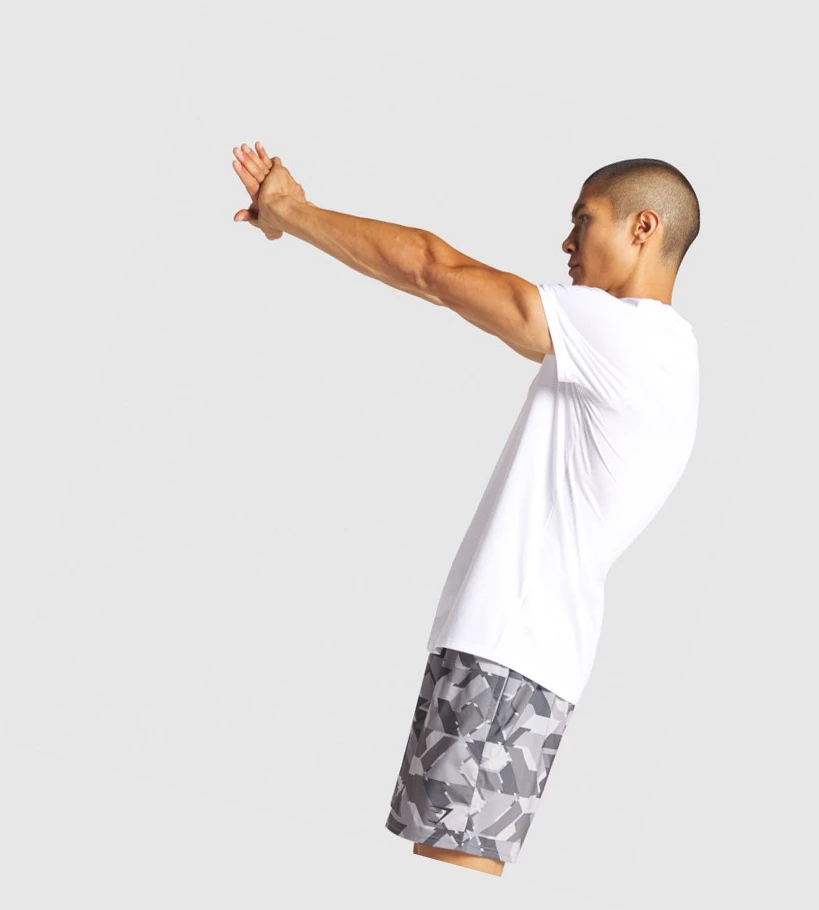 Gymshark Arrival Regular Fit Miesten T Paidat Valkoinen | YVBCNZ483