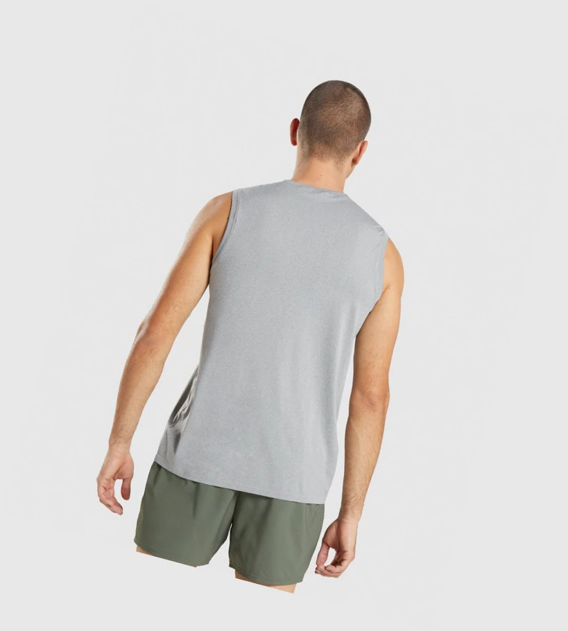 Gymshark Arrival Seamless Miesten Hihaton Paita Harmaat | MOCNPZ384