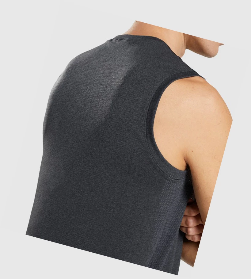 Gymshark Arrival Seamless Miesten Hihaton Paita Mustat | XCBYWM493