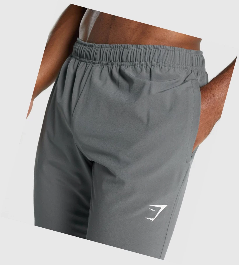 Gymshark Arrival Woven Miesten Juoksuvaatteet Harmaat | FOZVKR946