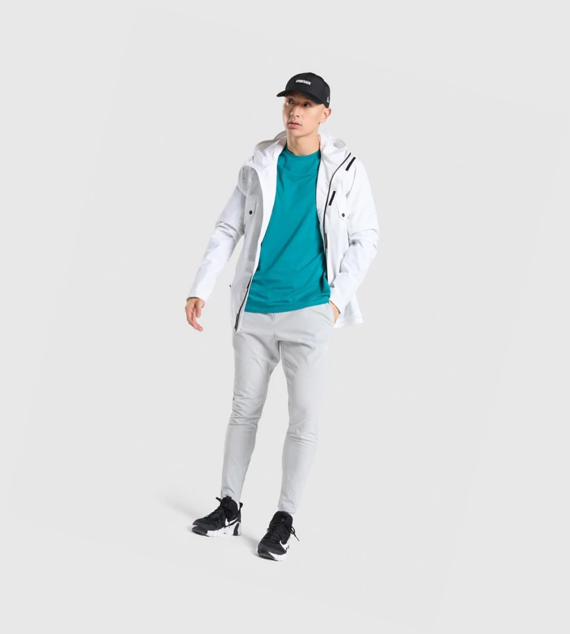 Gymshark Arrival Woven Miesten Juoksuvaatteet Vaaleanharmaat | NJPFXV016