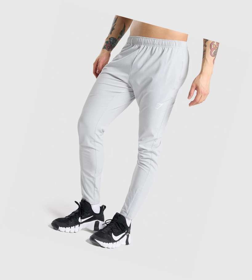 Gymshark Arrival Woven Miesten Juoksuvaatteet Vaaleanharmaat | NJPFXV016