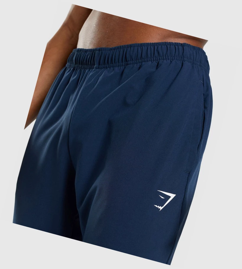 Gymshark Arrival Woven Miesten Juoksuvaatteet Laivastonsininen | YGSNAO143