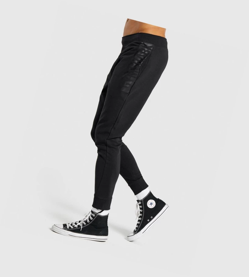 Gymshark Bold Miesten Juoksuvaatteet Mustat | ERABXS076