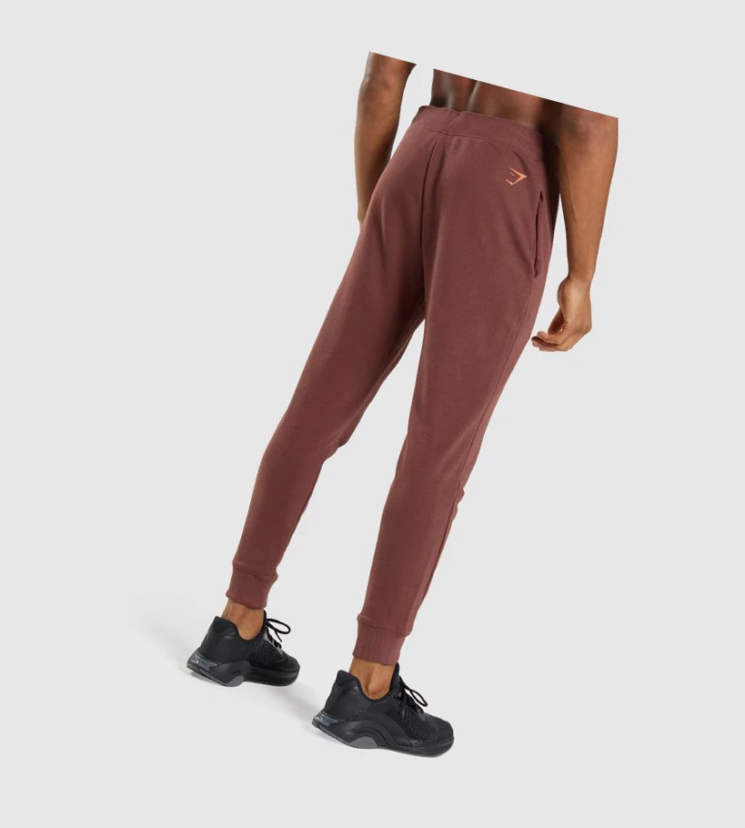 Gymshark Bold Miesten Juoksuvaatteet Pinkki Ruskea | IOVPQN651