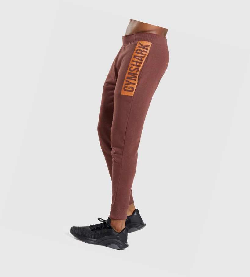 Gymshark Bold Miesten Juoksuvaatteet Pinkki Ruskea | IOVPQN651