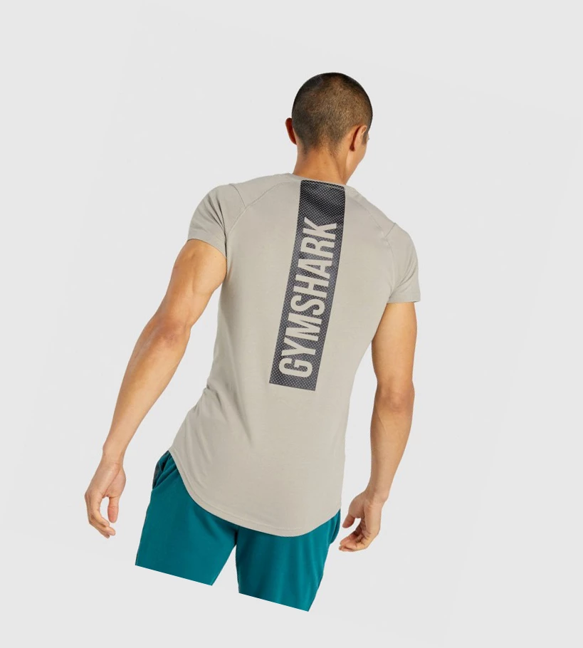 Gymshark Bold Miesten T Paidat Harmaat | HCKRUJ340