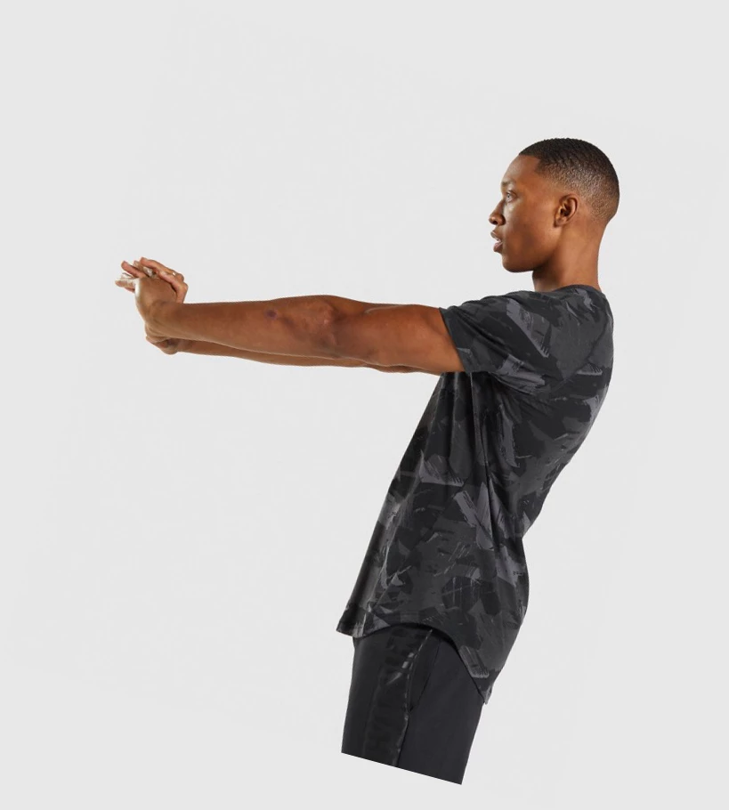 Gymshark Bold Miesten T Paidat Harmaat | HIZBOA341