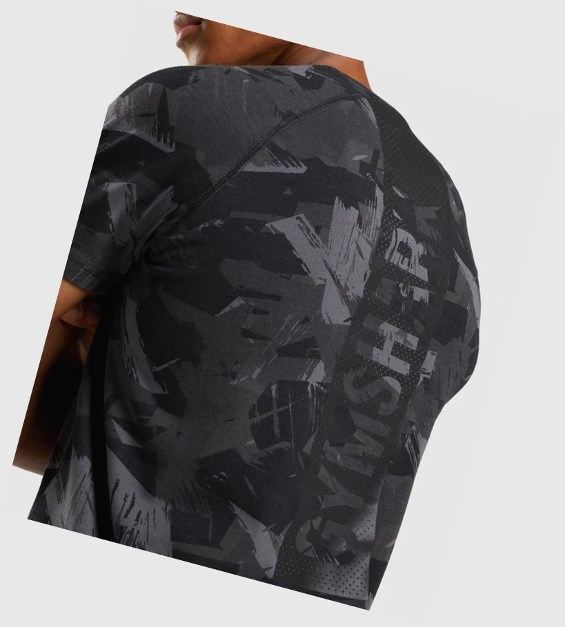 Gymshark Bold Miesten T Paidat Harmaat | HIZBOA341