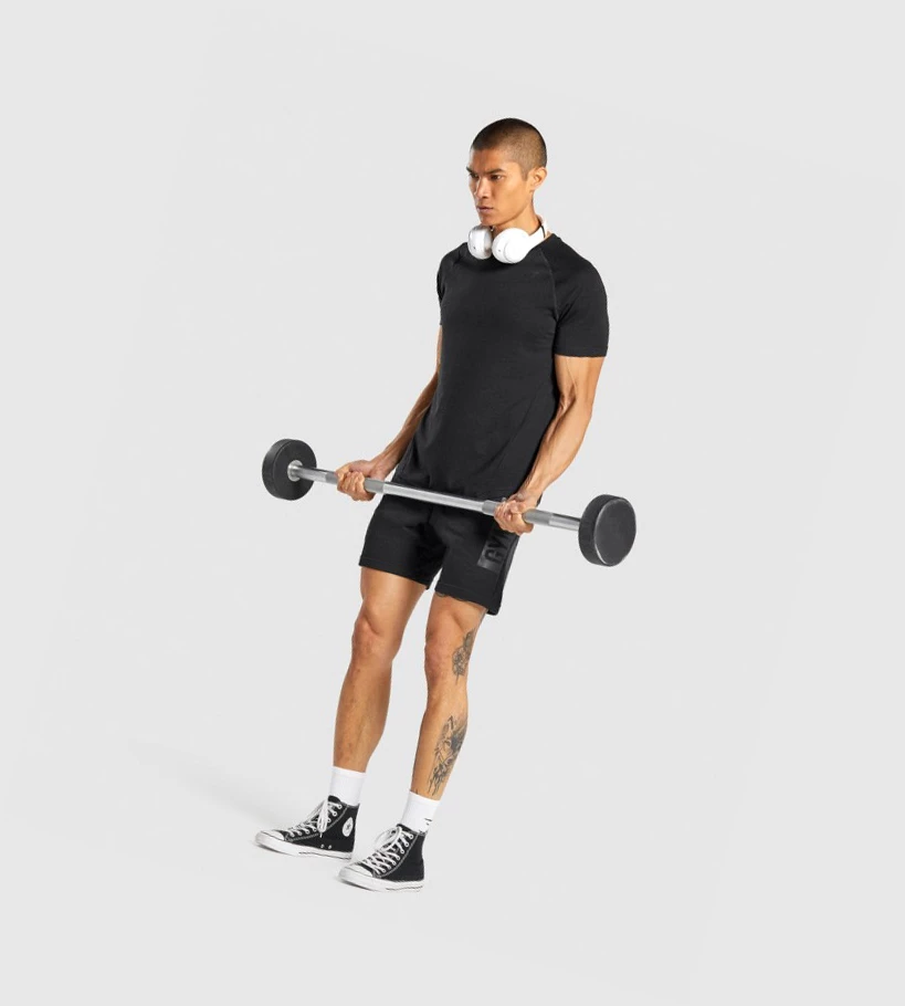 Gymshark Bold Miesten T Paidat Mustat | GDAIEZ938