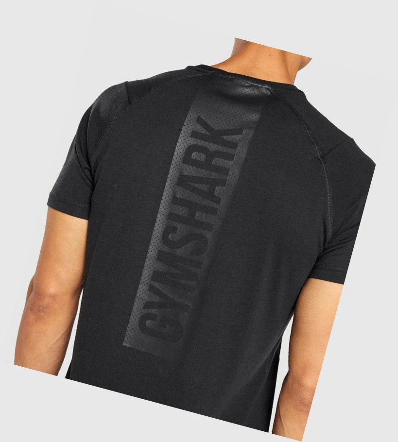 Gymshark Bold Miesten T Paidat Mustat | GDAIEZ938