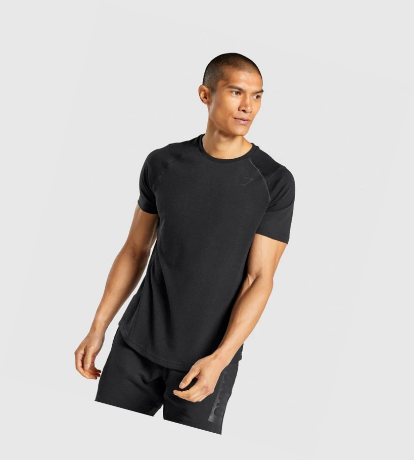 Gymshark Bold Miesten T Paidat Mustat | GDAIEZ938