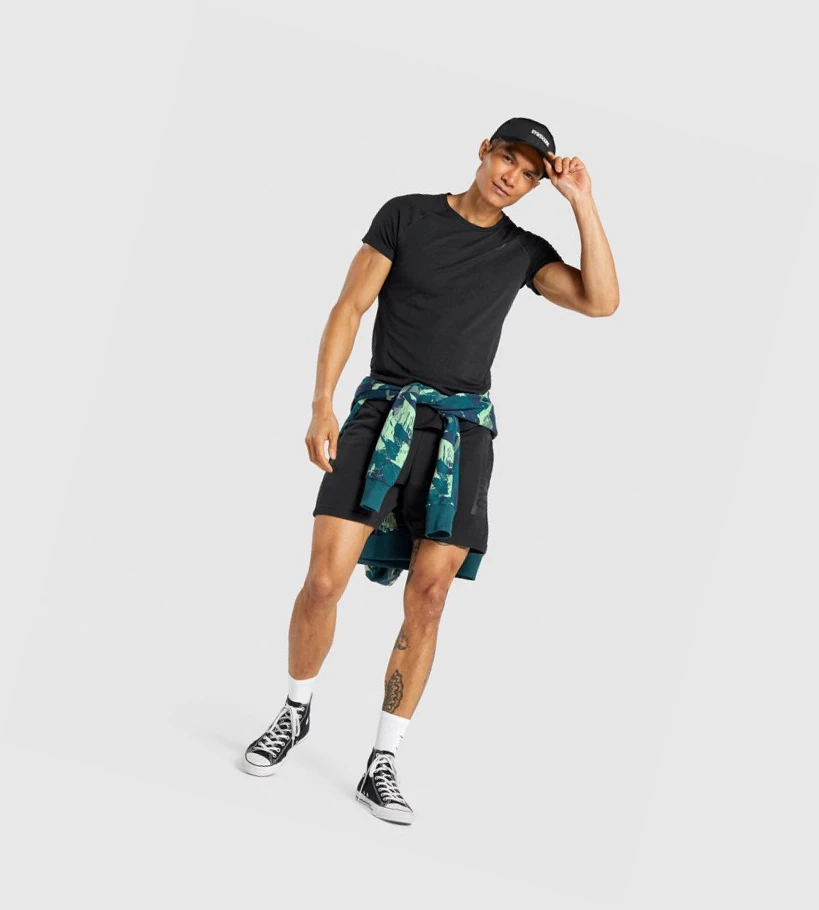 Gymshark Bold Miesten T Paidat Mustat | LKDZGI740