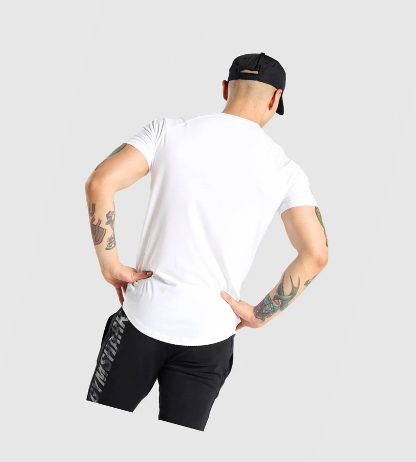 Gymshark Bold Miesten T Paidat Valkoinen Camo | RKWHGL168