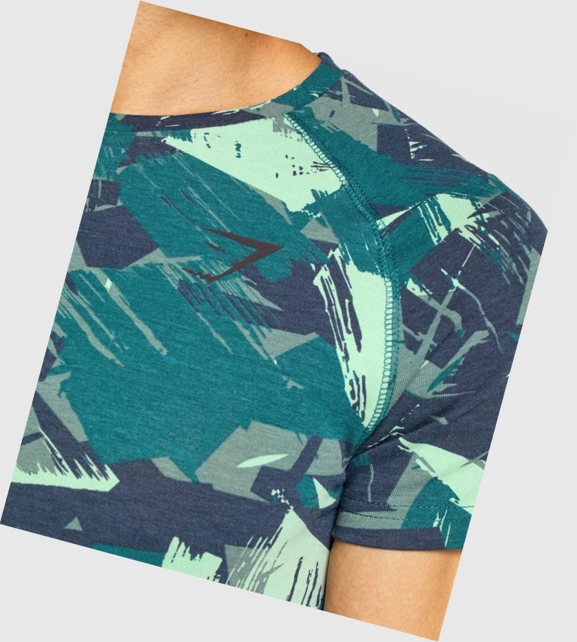 Gymshark Bold Miesten T Paidat Vihreä | QCERTS792