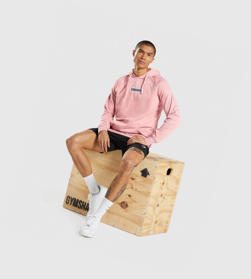 Gymshark Central Miesten Vaatteet Pinkki | NXMISC089