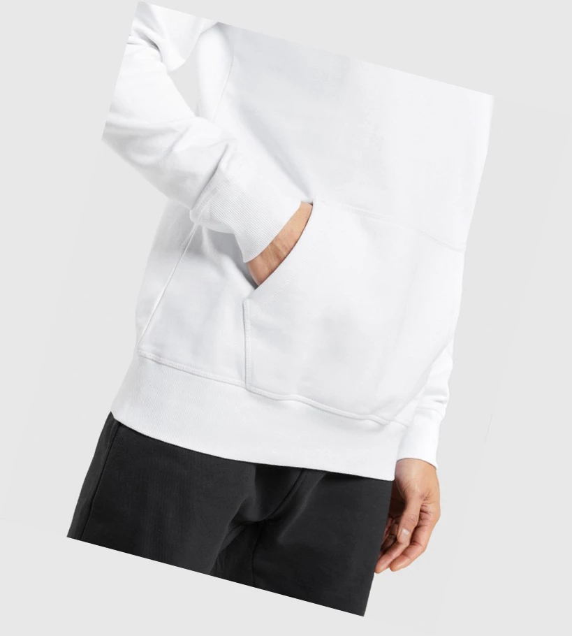 Gymshark Central Miesten Vaatteet Valkoinen | WLPVHX902