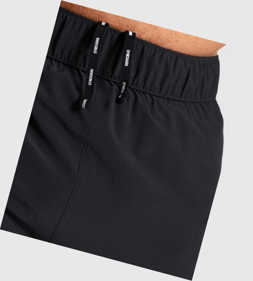 Gymshark Combat Striking Miesten Shortsit Mustat | DYALVC312