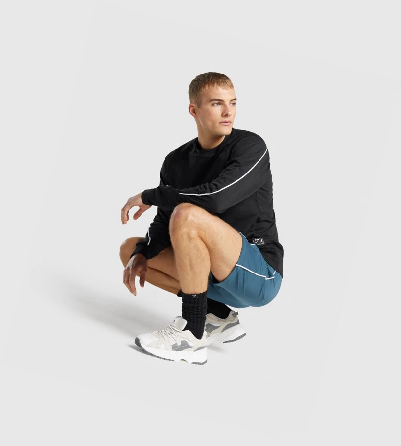 Gymshark Comfy Rest Day Miesten Sukat Mustat | QWUSNM289