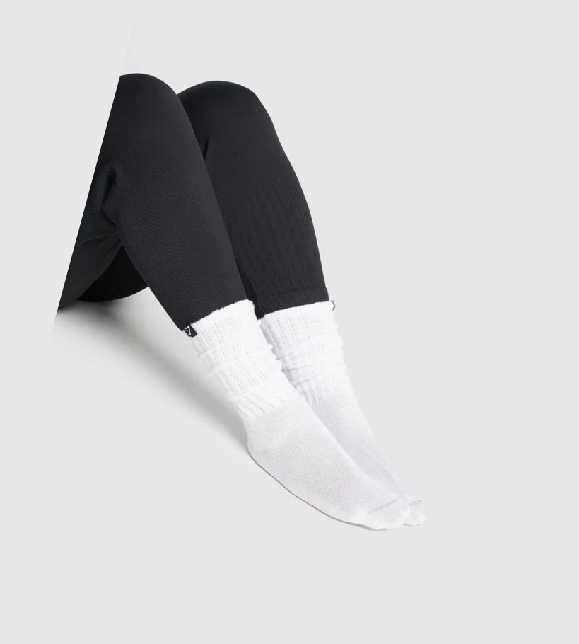 Gymshark Comfy Rest Day Naisten Sukat Valkoinen | IPLOEW527