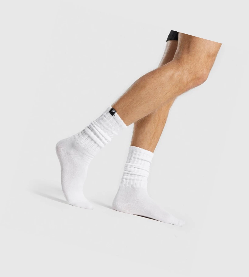 Gymshark Comfy Rest Day Naisten Sukat Valkoinen | IPLOEW527
