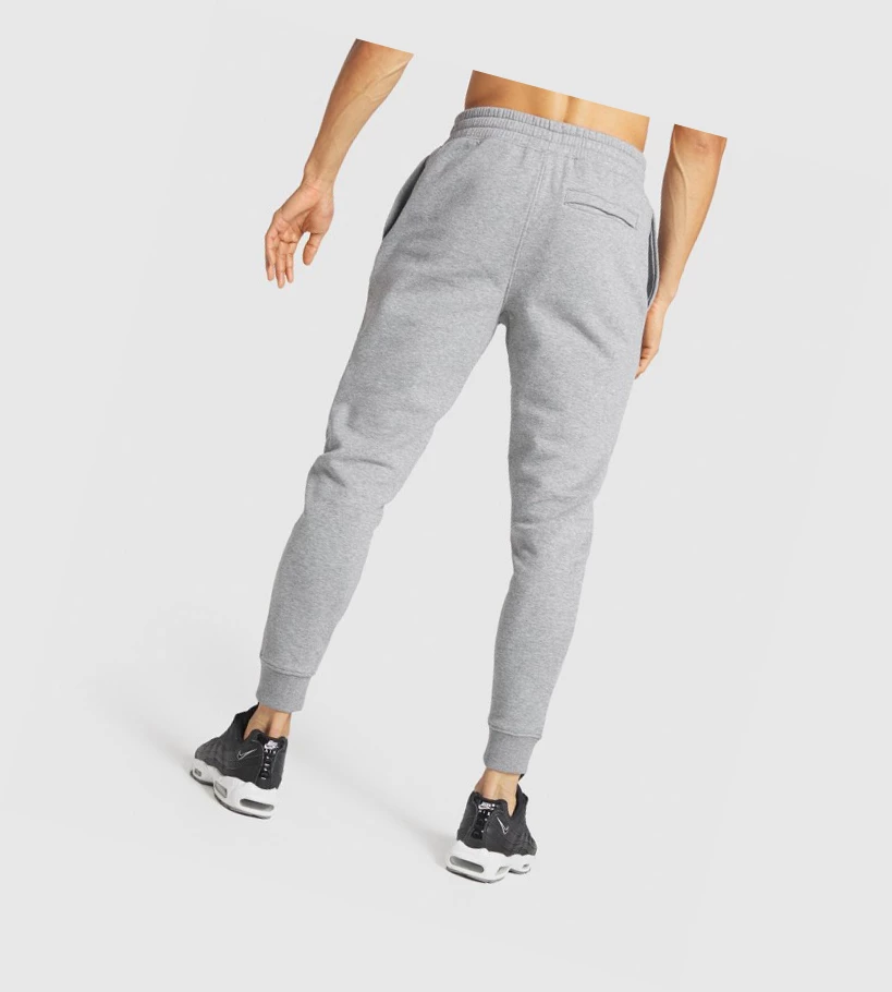 Gymshark Crest Miesten Juoksuvaatteet Harmaat | BMDLOS265