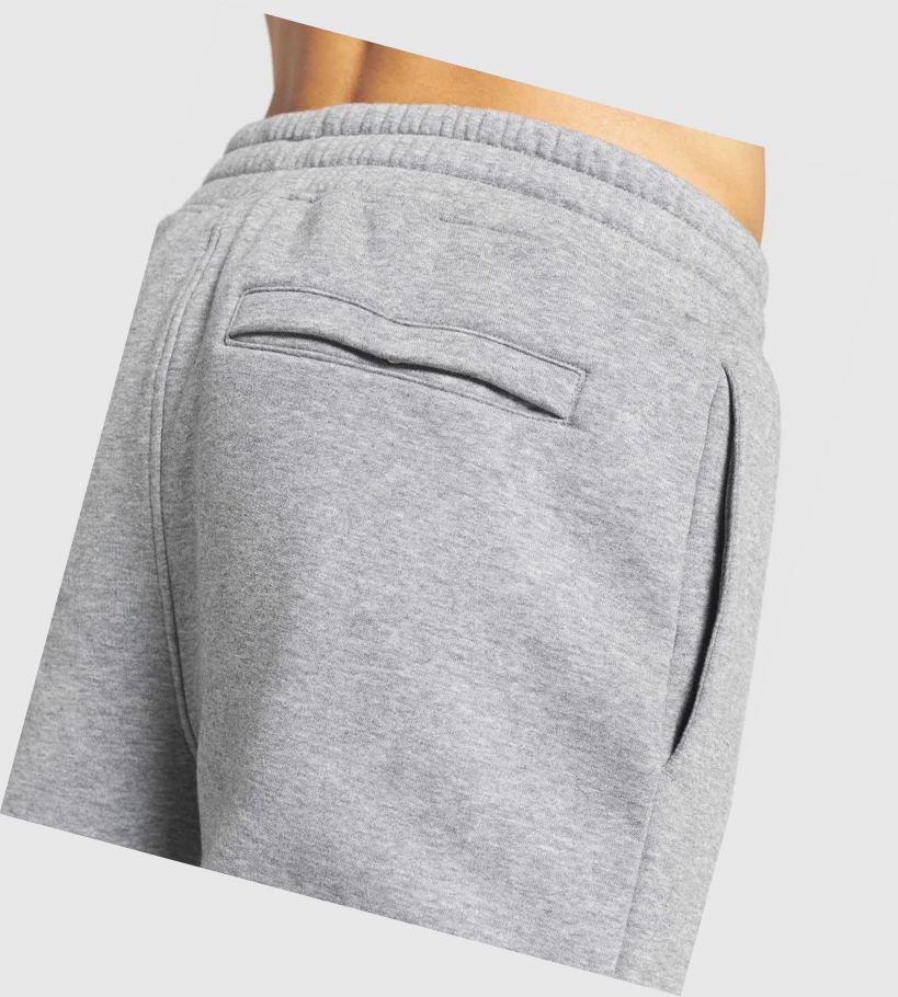Gymshark Crest Miesten Juoksuvaatteet Harmaat | BMDLOS265