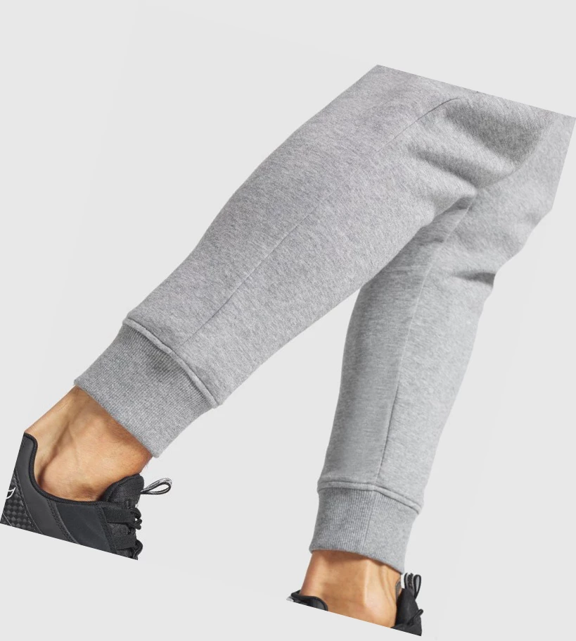 Gymshark Crest Miesten Juoksuvaatteet Harmaat | BMDLOS265