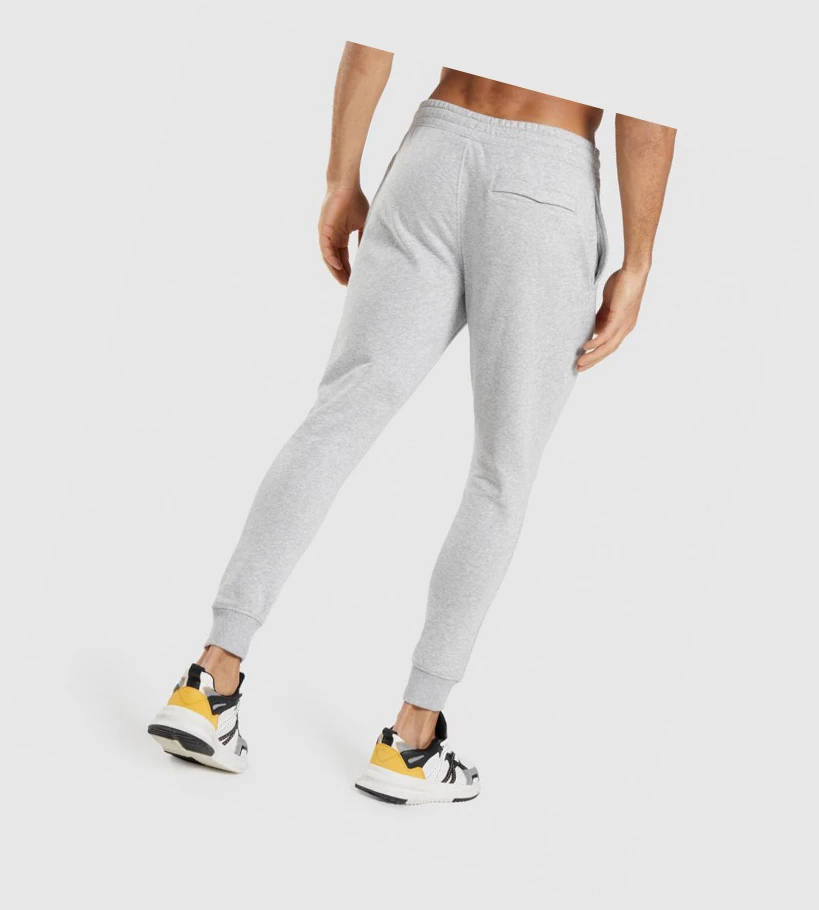 Gymshark Crest Miesten Juoksuvaatteet Vaaleanharmaat | UMPOYI520
