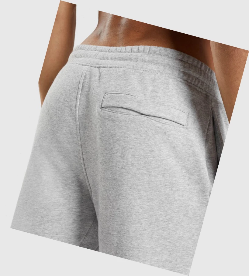 Gymshark Crest Miesten Juoksuvaatteet Vaaleanharmaat | UMPOYI520