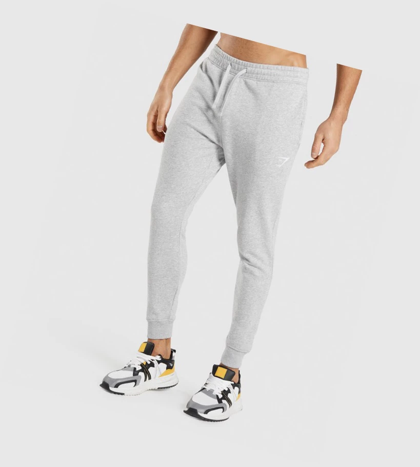 Gymshark Crest Miesten Juoksuvaatteet Vaaleanharmaat | UMPOYI520
