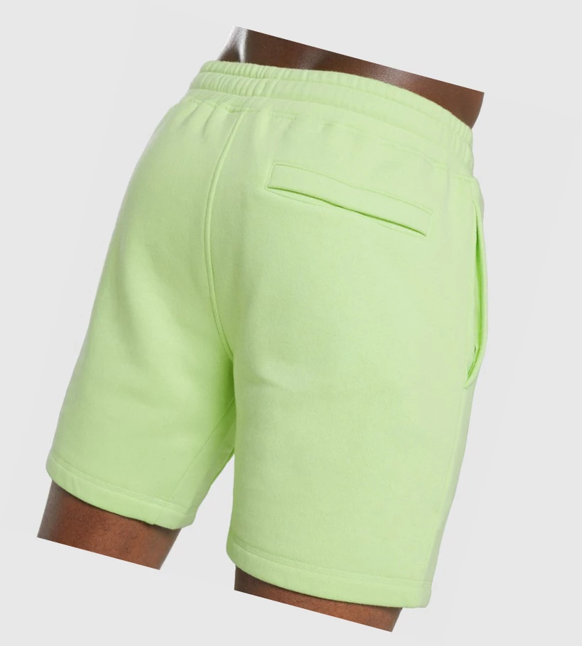 Gymshark Crest Miesten Shortsit Vihreä | QFXLYT675
