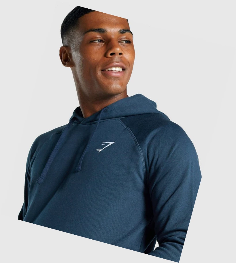 Gymshark Crest Miesten Vaatteet Laivastonsininen | ZPXGAL083
