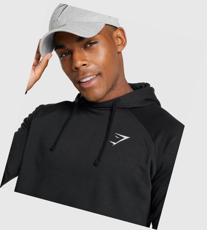Gymshark Crest Miesten Vaatteet Mustat | TIKXEH975