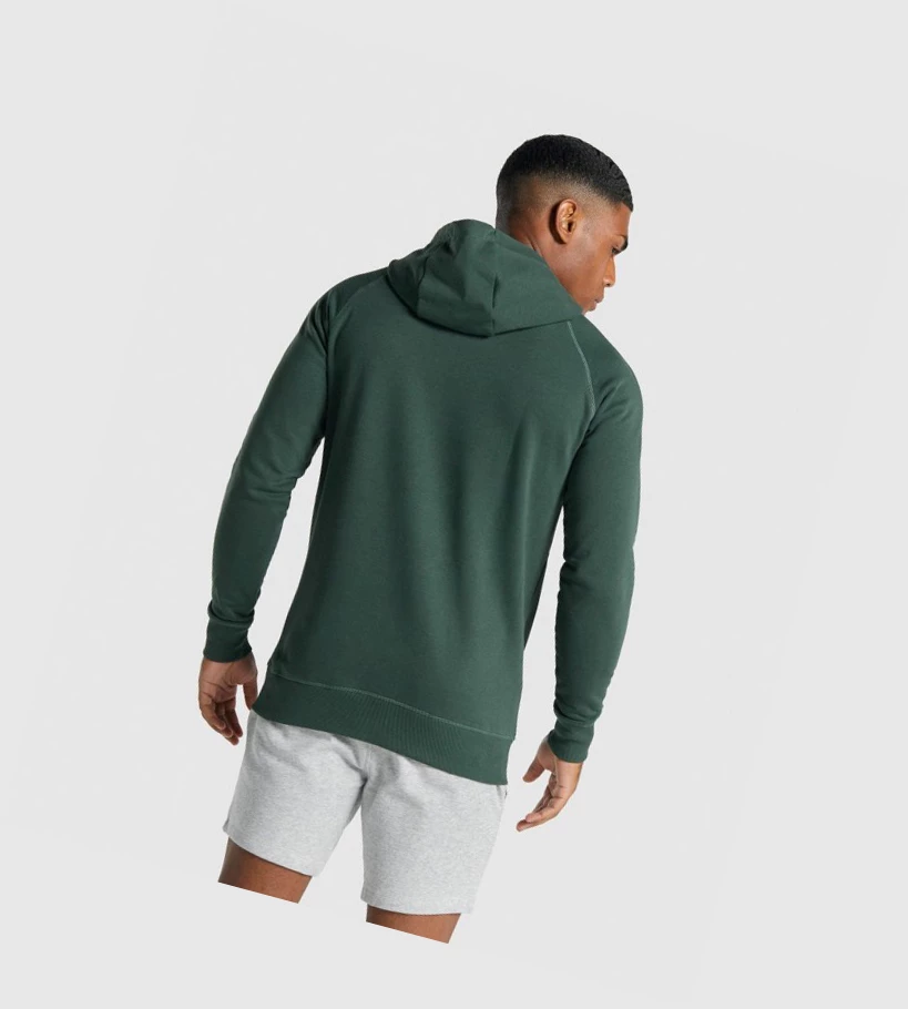 Gymshark Crest Miesten Vaatteet Tummanvihreä | LABQTF381