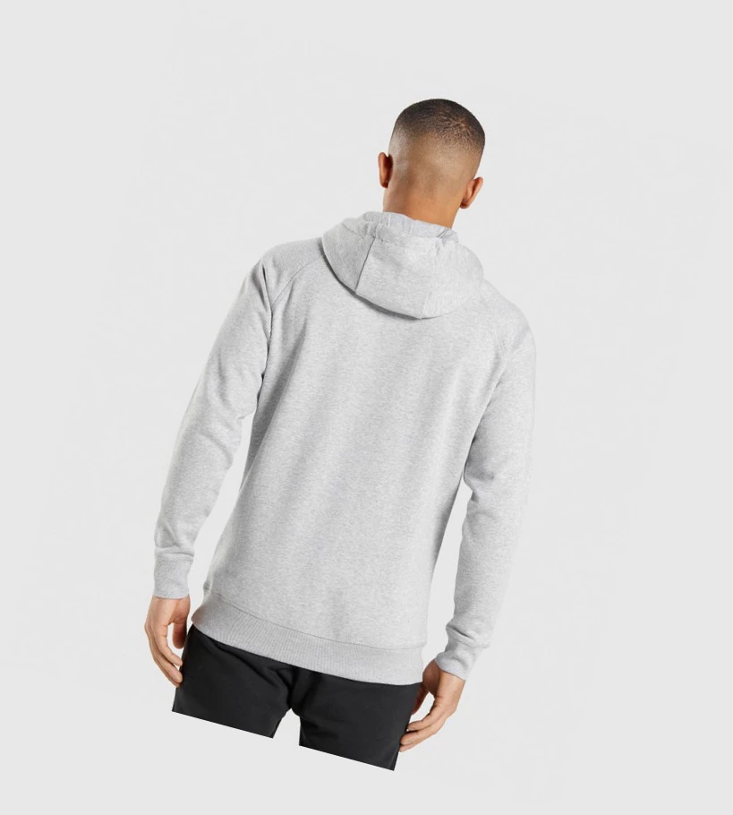 Gymshark Crest Miesten Vaatteet Vaaleanharmaat | VSQKOW430
