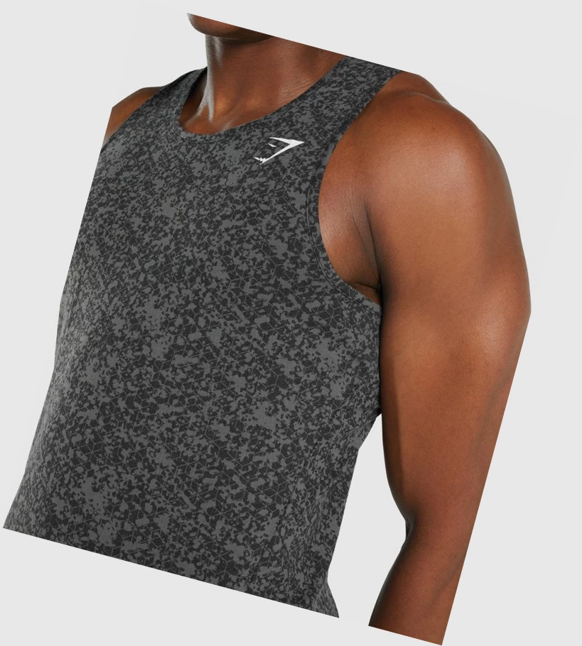 Gymshark Critical 2.0 Miesten Hihaton Paita Harmaat | GMPCWH153
