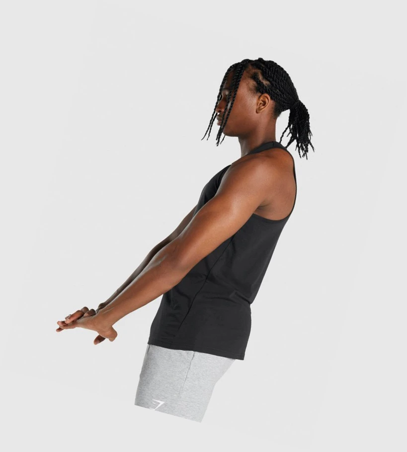 Gymshark Critical 2.0 Miesten Hihaton Paita Mustat | WORTXK874