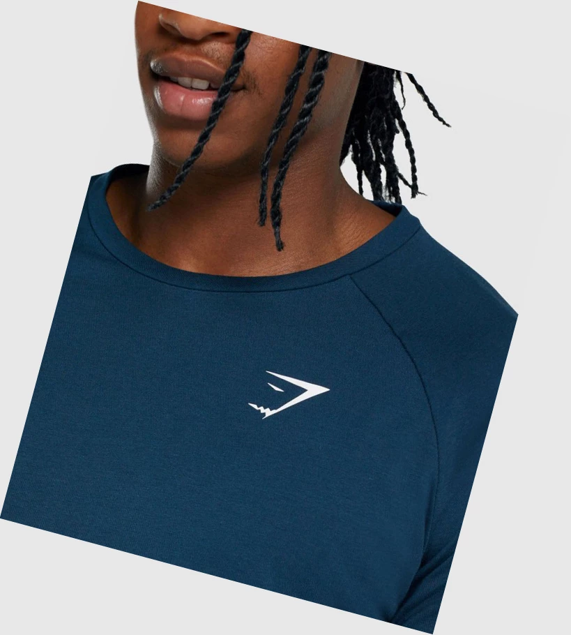 Gymshark Critical 2.0 Miesten T Paidat Laivastonsininen | PNVWYG490