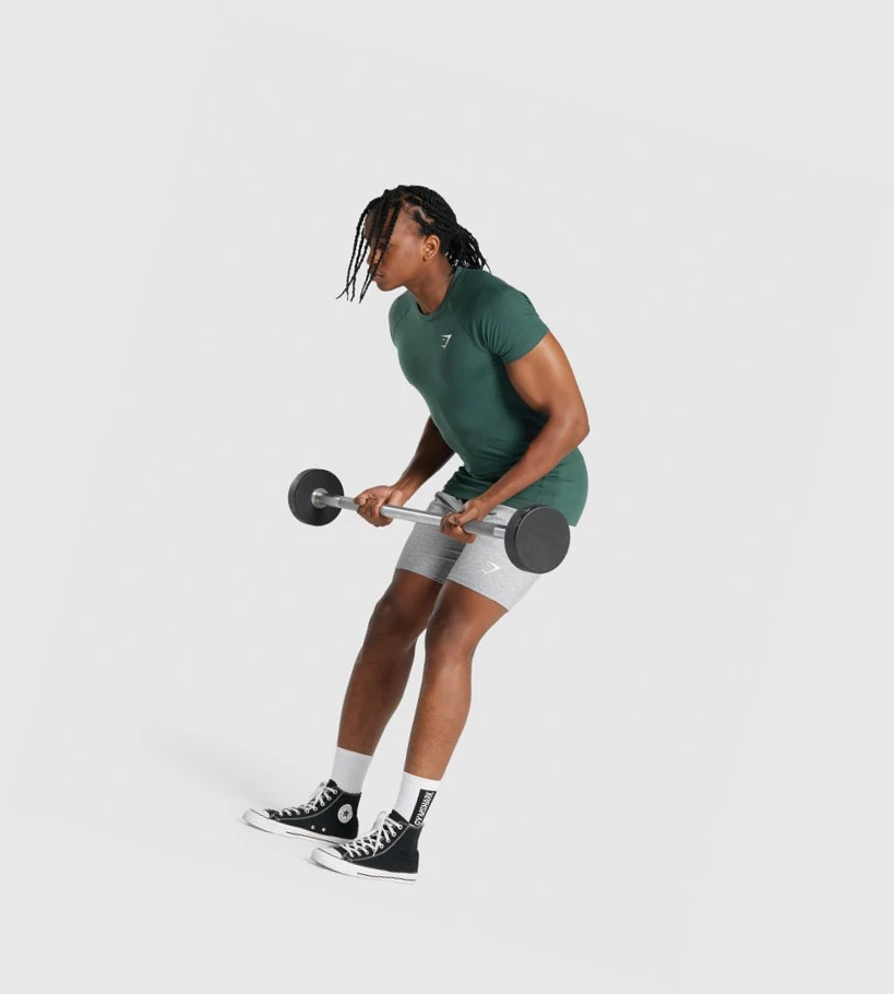 Gymshark Critical 2.0 Miesten T Paidat Tummanvihreä | QKRWMI398