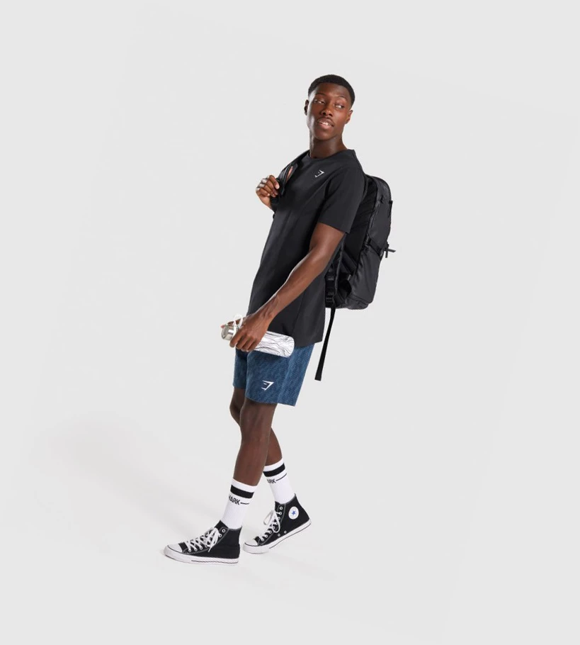 Gymshark Critical Miesten T Paidat Mustat | AHZGBW471