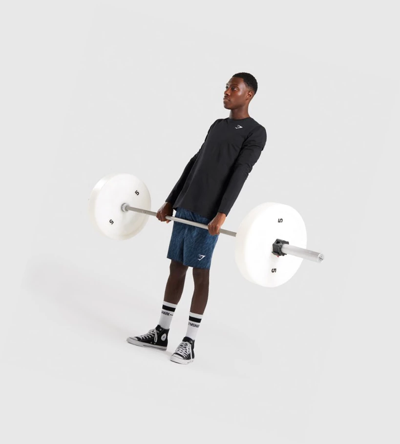 Gymshark Critical Miesten T Paidat Mustat | MJNEUX389