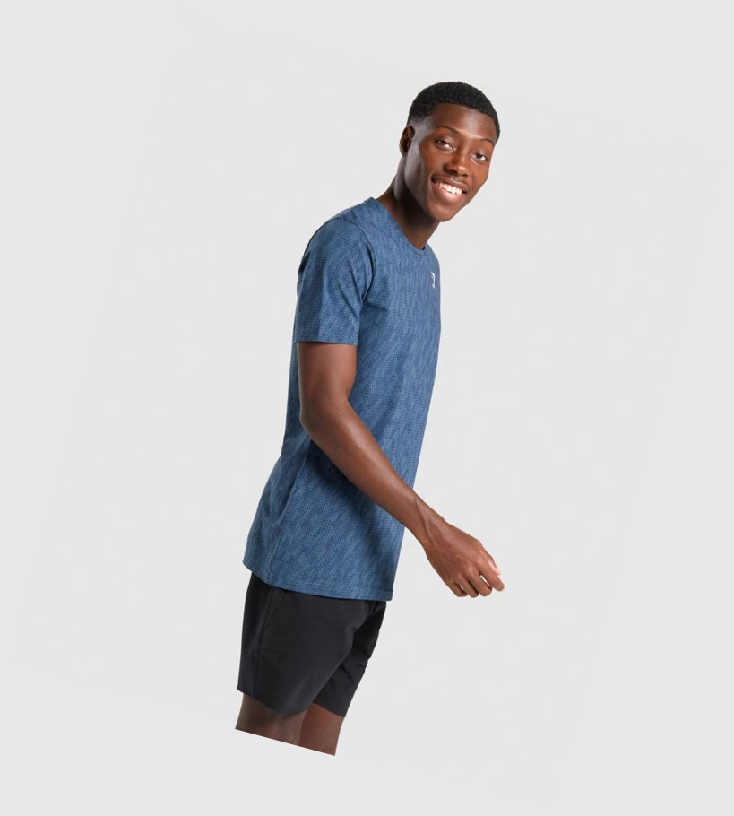 Gymshark Critical Miesten T Paidat Turkoosi | HBVIJY860