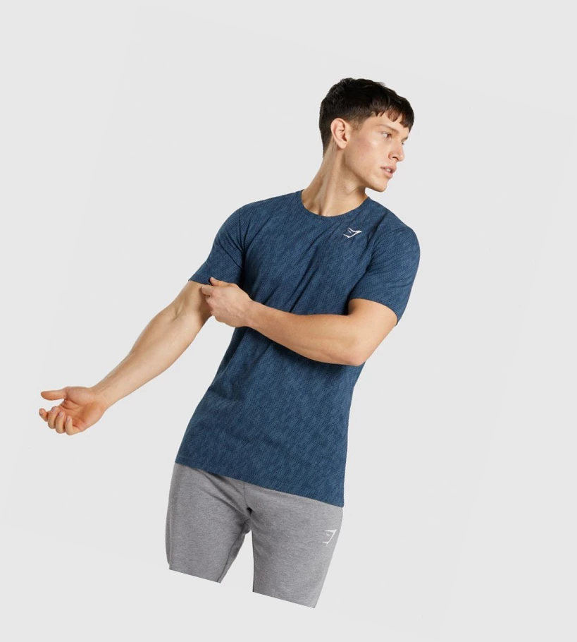 Gymshark Critical Regular Fit Miesten T Paidat Turkoosi | ARDKIY182