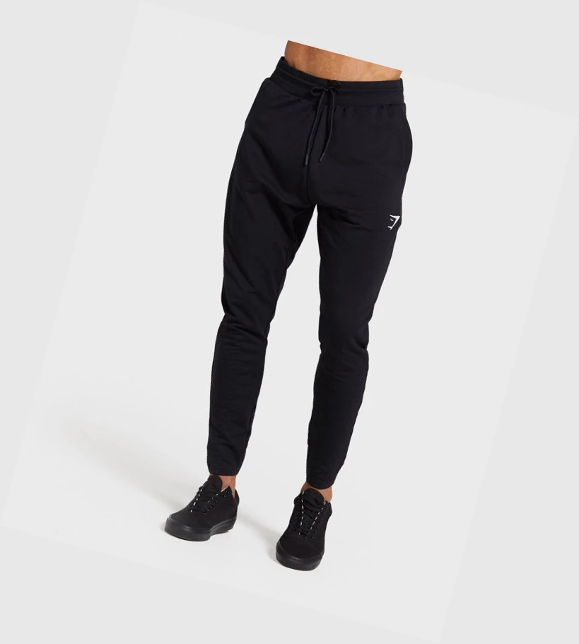Gymshark Critical Zip Miesten Juoksuvaatteet Mustat | PCFSMA356
