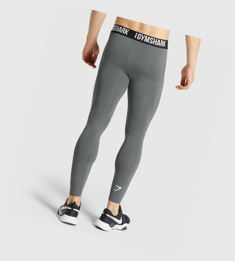 Gymshark Element Baselayer Miesten Juoksuvaatteet Harmaat | NSOVGP683