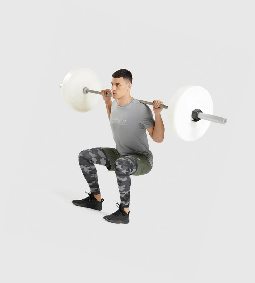 Gymshark Element Baselayer Miesten Juoksuvaatteet Harmaat | PFOIEJ069