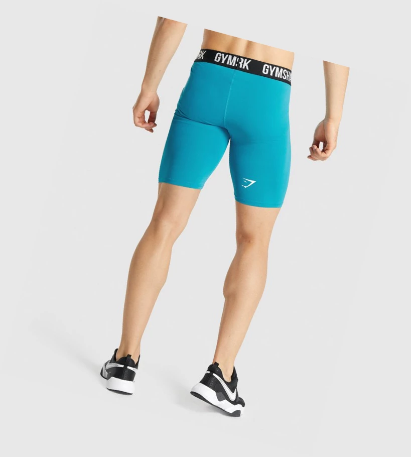 Gymshark Element Baselayer Miesten Shortsit Sininen | CVLSNT834