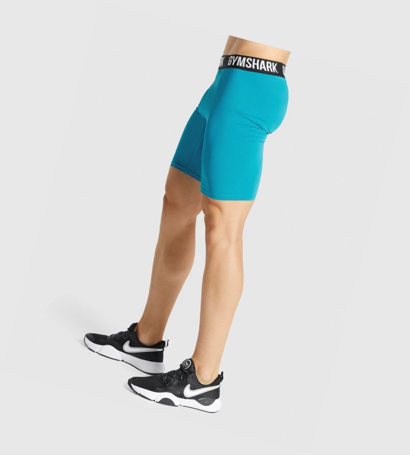 Gymshark Element Baselayer Miesten Shortsit Sininen | CVLSNT834