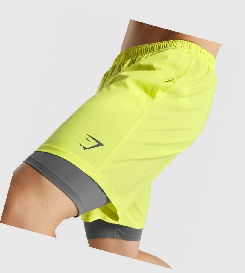 Gymshark Element Baselayer Miesten Shortsit Harmaat | OLCMDW925